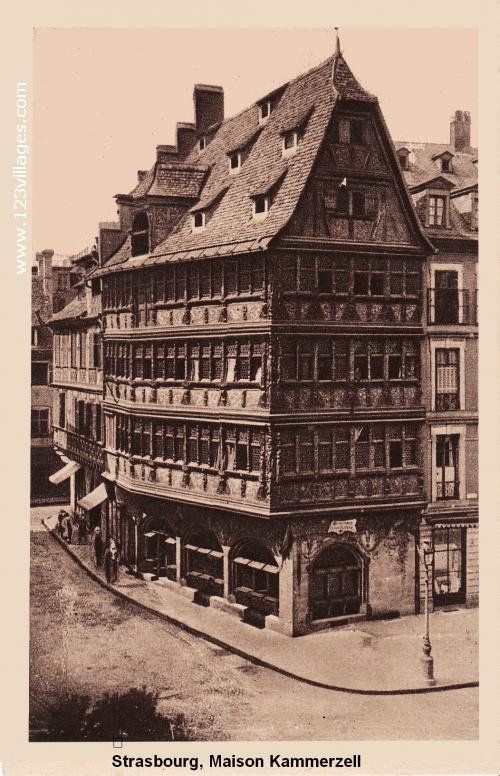 Carte postale de Strasbourg