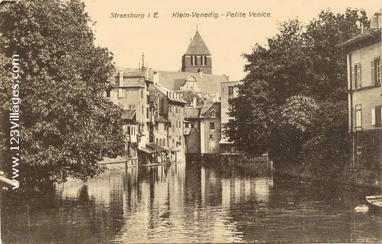 Carte postale de Strasbourg