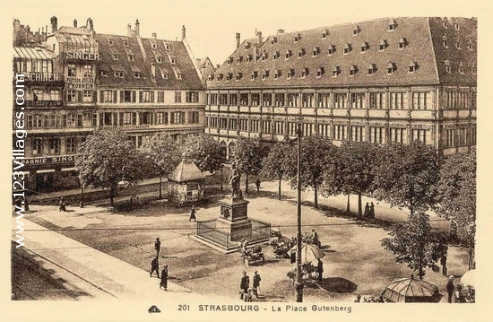 Carte postale de Strasbourg