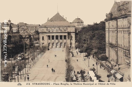 Carte postale de Strasbourg