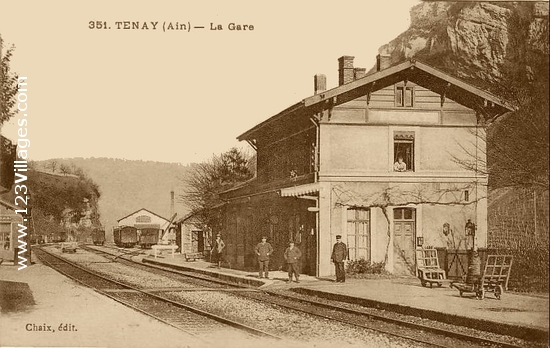 Carte postale de Tenay