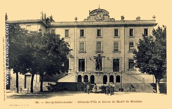 Carte postale de Bourg-Saint-Andéol