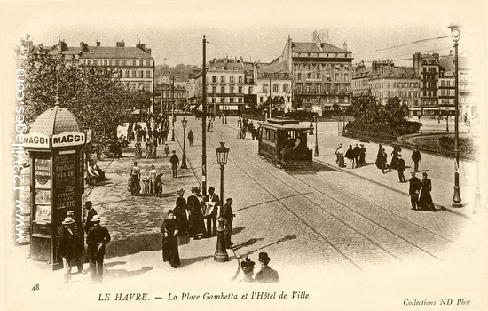 Carte postale de Le Havre