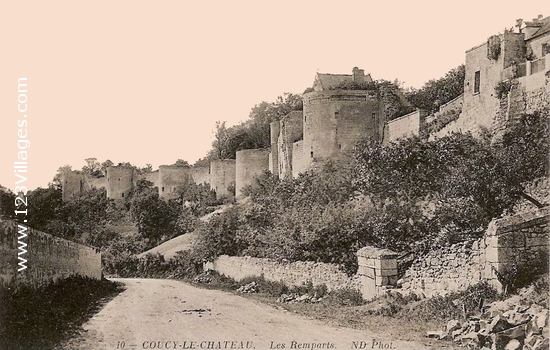 Carte postale de Coucy-le-Château-Auffrique