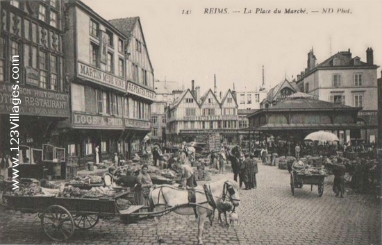 Carte postale de Reims