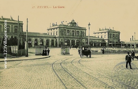 Carte postale de Reims