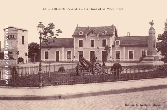 Carte postale de Digoin