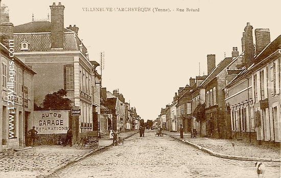 Carte postale de Villeneuve-l Archevêque