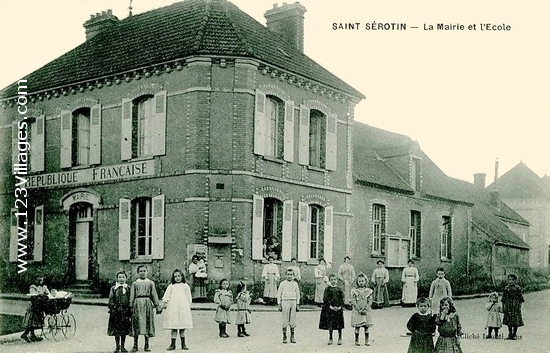 Carte postale de Saint-Sérotin