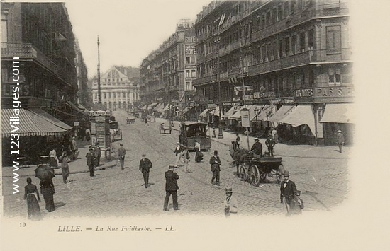 Carte postale de Lille