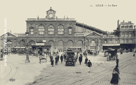 Carte postale de Lille