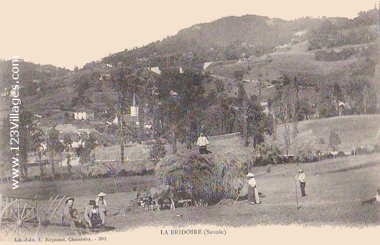 Carte postale de La Bridoire