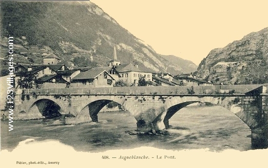 Carte postale de Aigueblanche