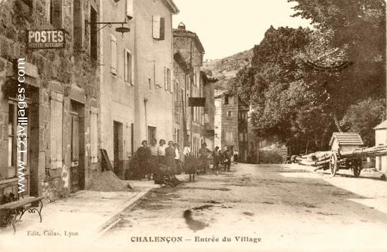 Carte postale de Chalencon