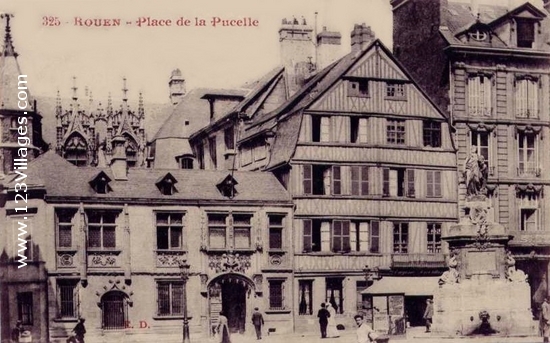 Carte postale de Rouen