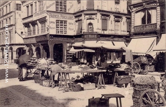 Carte postale de Rouen