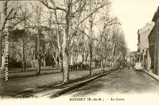 Carte postale de Rousset