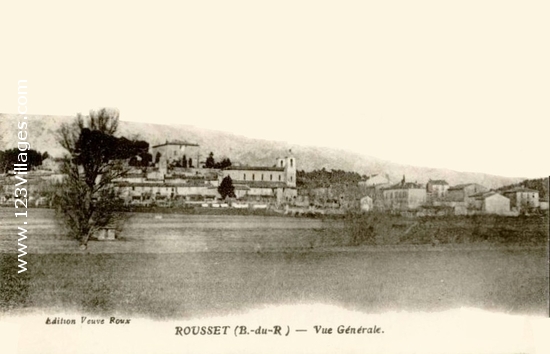 Carte postale de Rousset