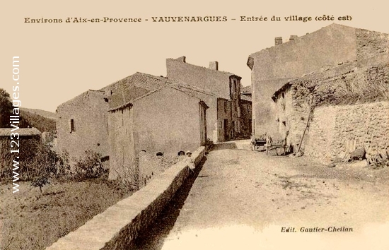 Carte postale de Vauvenargues