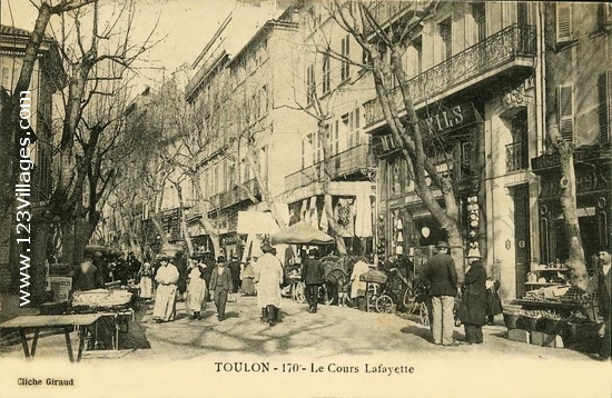 Carte postale de Toulon