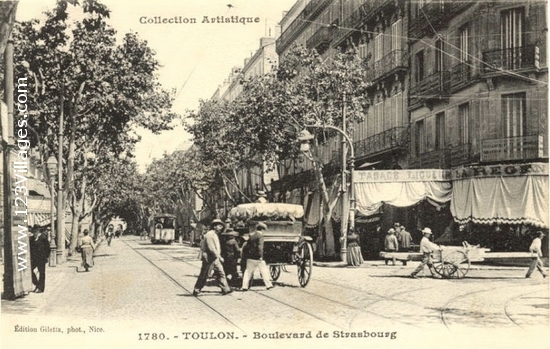Carte postale de Toulon