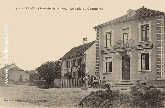 Carte postale de Pérouse