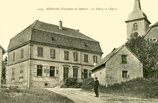 Carte postale de Pérouse