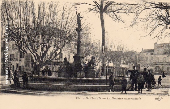 Carte postale de Vidauban