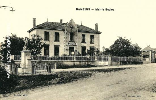 Carte postale de Baneins