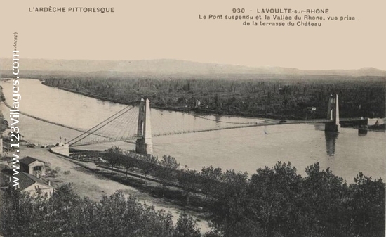 Carte postale de La Voulte-sur-Rhône