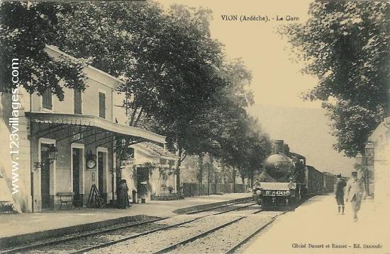 Carte postale de Vion