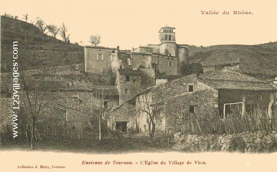 Carte postale de Vion