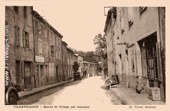 Carte postale de Villevocance