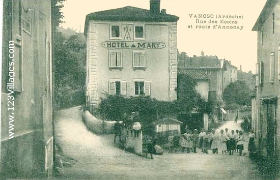 Carte postale de Vanosc