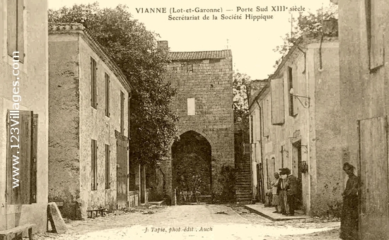 Carte postale de Vianne