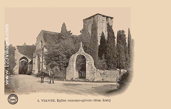 Carte postale de Vianne