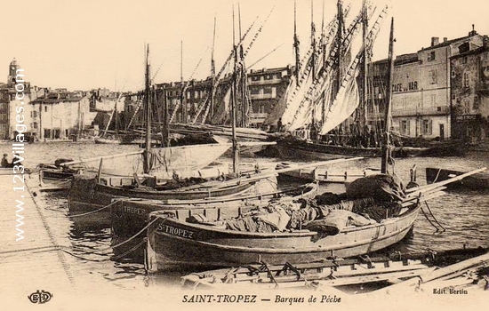 Carte postale de Saint-Tropez