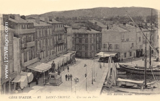 Carte postale de Saint-Tropez