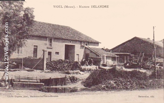 Carte postale de Woël