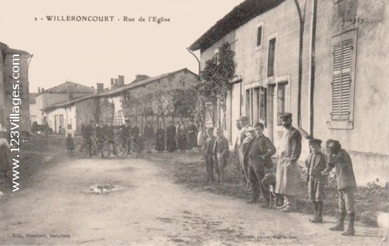 Carte postale de Willeroncourt