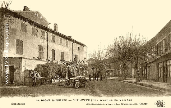 Carte postale de Tulette