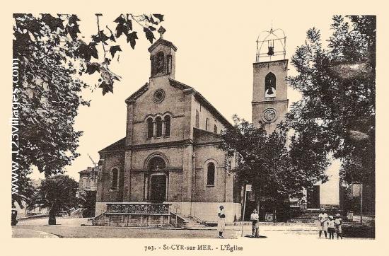 Carte postale de Saint-Cyr-sur-Mer