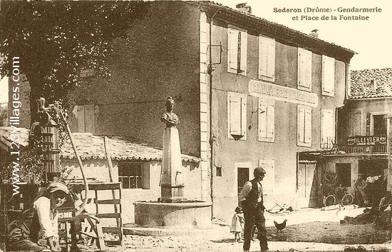 Carte postale de Séderon