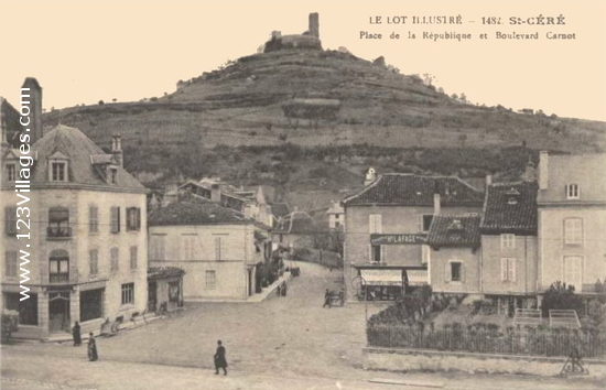 Carte postale de Saint-Céré