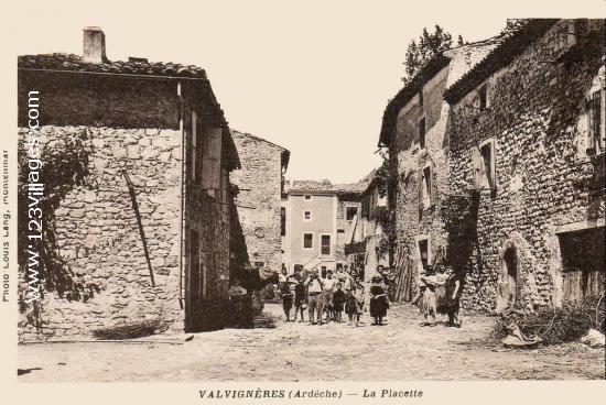 Carte postale de Valvignères