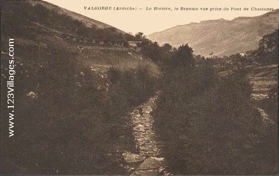 Carte postale de Valgorge