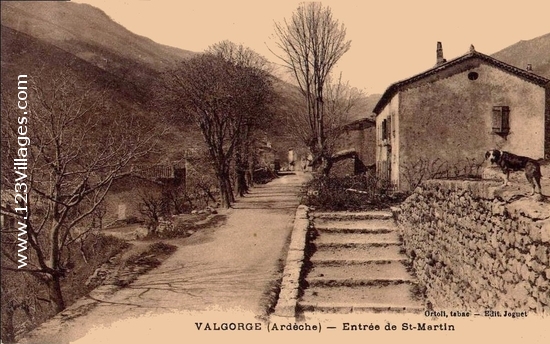 Carte postale de Valgorge