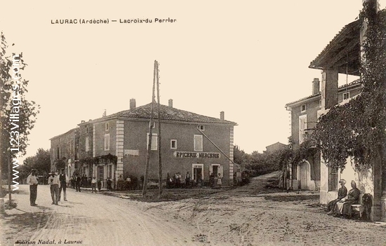 Carte postale de Laurac-en-Vivarais