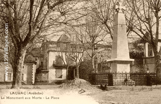 Carte postale de Laurac-en-Vivarais