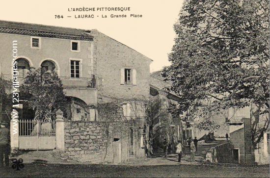 Carte postale de Laurac-en-Vivarais